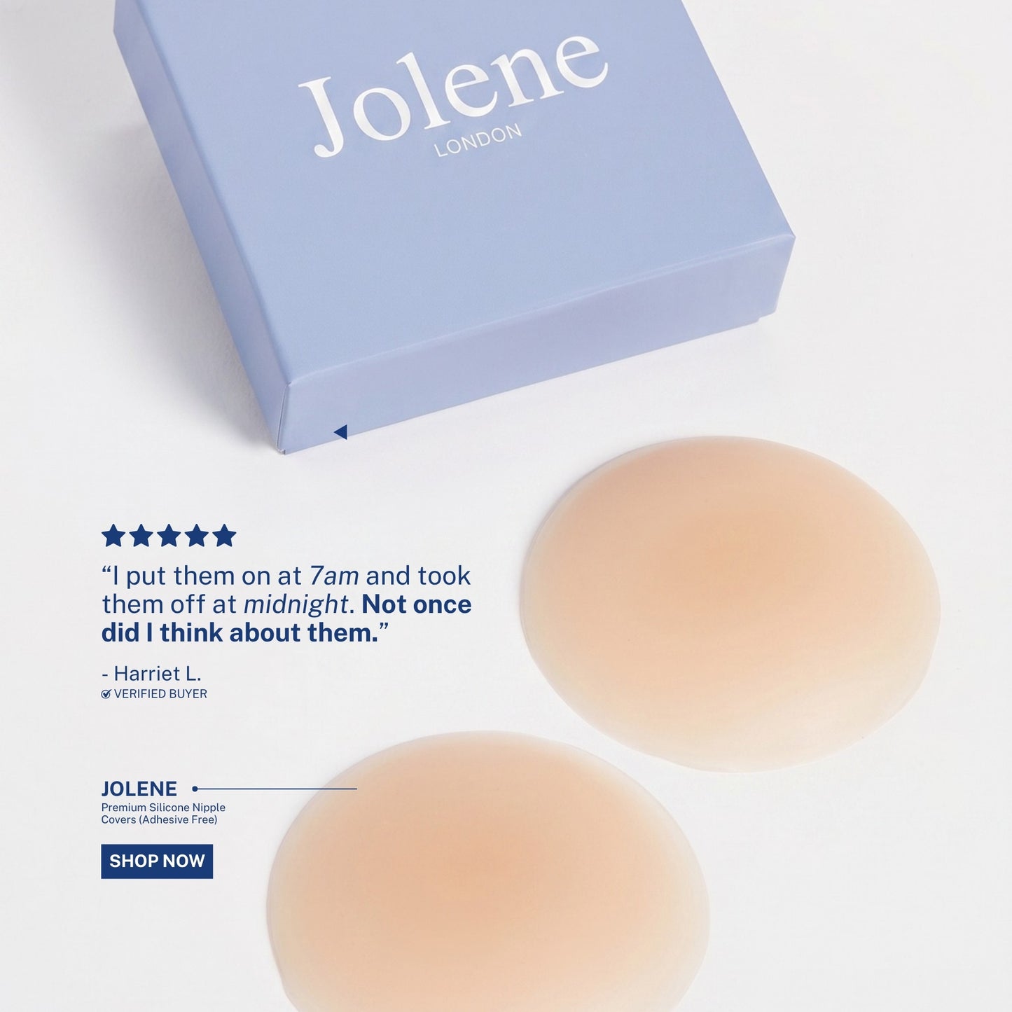 Premium Silicone Nipple Covers (Adhesive Free)