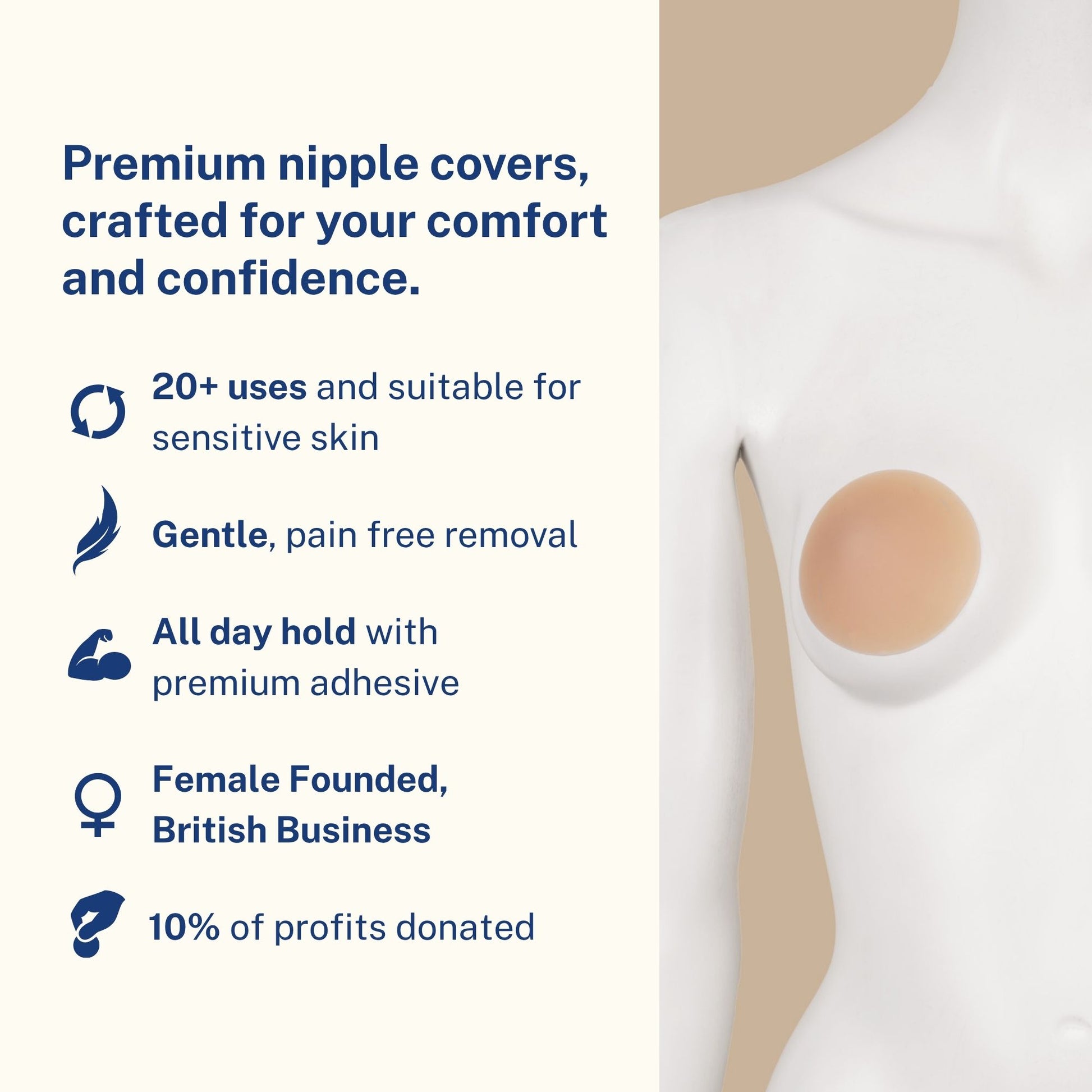 Premium nipple covers, crafted for your comfort and confidence
